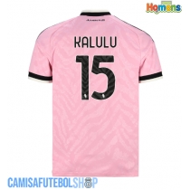 Camisa de time de futebol Juventus Pierre Kalulu #15 Replicas 2º Equipamento 2026-27 Manga Curta